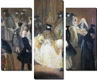 Модульная картина Венецианский бал