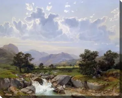 Картина маслом Итальянский пейзаж №2