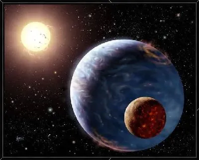 Картина В глубинах космоса