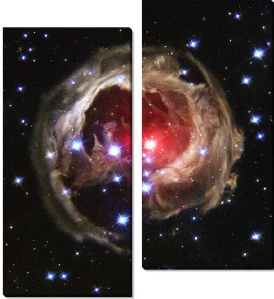 Модульная картина Загадки космоса