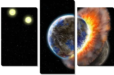 Модульная картина Армагеддон