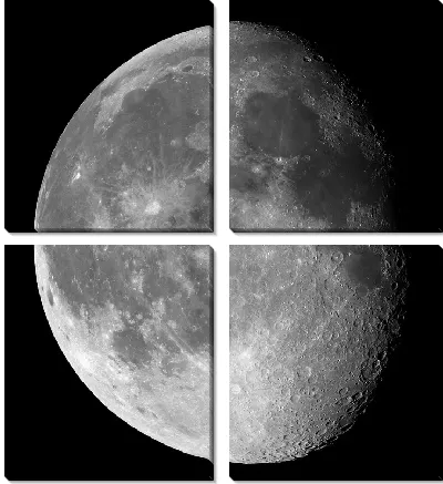 Модульная картина Луна