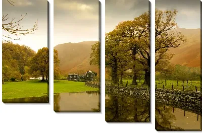 Модульная картина Английский пейзаж