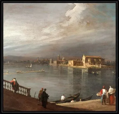 Картина Сан-Кристофоро, Сан-Микеле и Мурано из Фондамента Нуове, Венеция