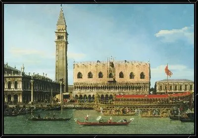 Картина Бусинторо в Моло в день Вознесения