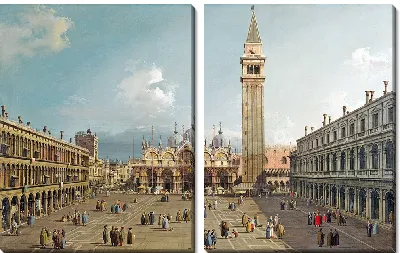Картина Пьяцца Сан Марко, Венеция