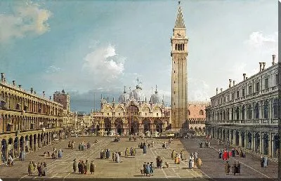 Картина Пьяцца Сан Марко, Венеция