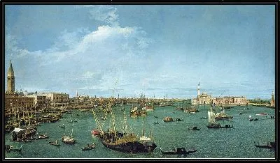 Картина Бассейн Сан-Марко, Венеция