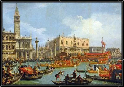 Картина Возвращение Буцентаура к пристани у Дворца Дожей