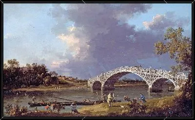 Картина Вид на мост Уолтона