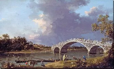 Картина Вид на мост Уолтона