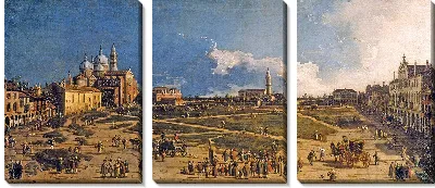 Картина Prà della Valle в Падуе