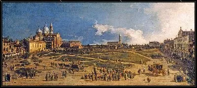 Картина Prà della Valle в Падуе