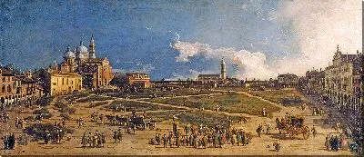 Картина Prà della Valle в Падуе