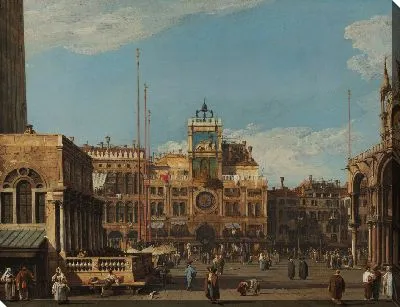 Башня с часами на площади Сан-Марко