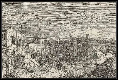 Картина Воображаемый вид Венеции