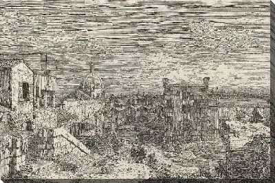 Картина Воображаемый вид Венеции