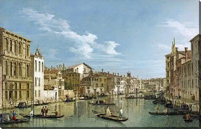 Картина Большой канал от Палаццо Флангини до Палаццо Бембо