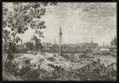 Картина Воображаемый вид Падуи