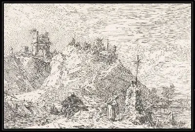 Картина Пилигрим в молитве