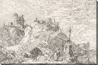 Картина Пилигрим в молитве