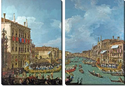 Картина Регата на Большом канале (V2)