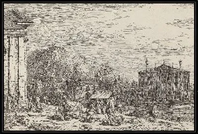 Картина Рынок в Доло