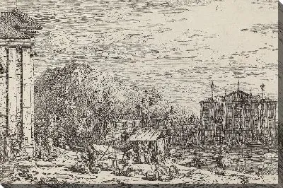 Картина Рынок в Доло