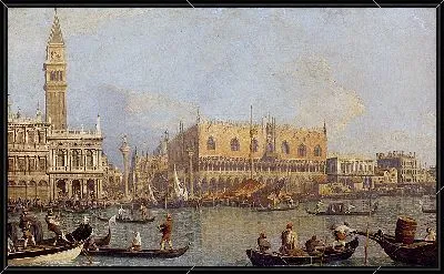 Картина Вид на Герцогский дворец в Венеции