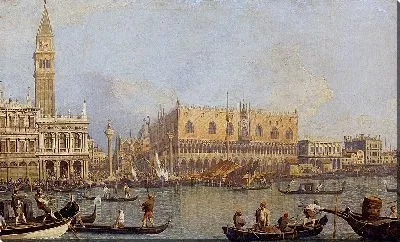Картина Вид на Герцогский дворец в Венеции