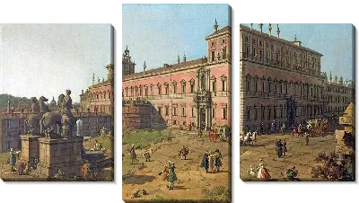 Картина Вид на Палаццо дель Квиринале, Рим