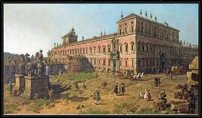 Картина Вид на Палаццо дель Квиринале, Рим