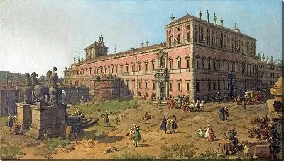 Картина Вид на Палаццо дель Квиринале, Рим