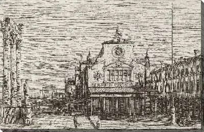 Картина Воображаемый вид С. Джакомо ди Риальто 
