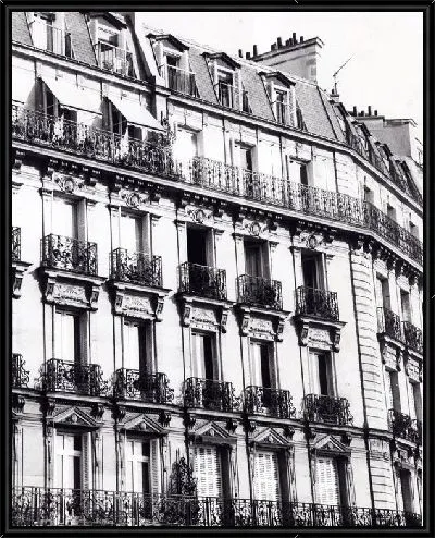 Картина Парижский дом