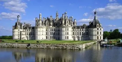 Плакат Замок во Франции