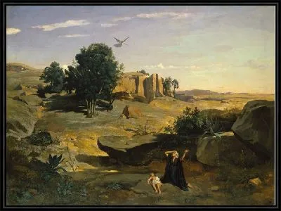 Агарь в пустыне