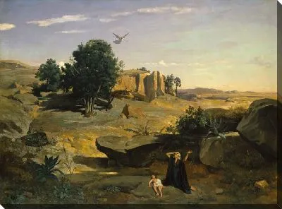 Агарь в пустыне