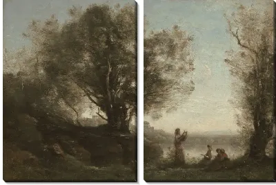 Картина Орфей, оплакивающий Эвридику