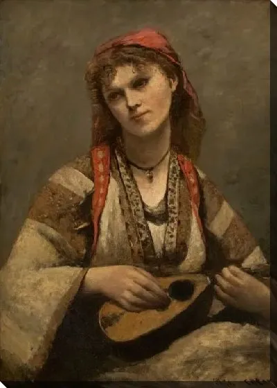 Картина Цыганка с мандолиной