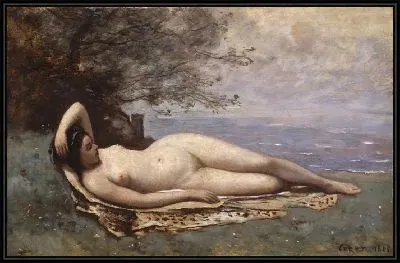 Картина Вакханка у моря