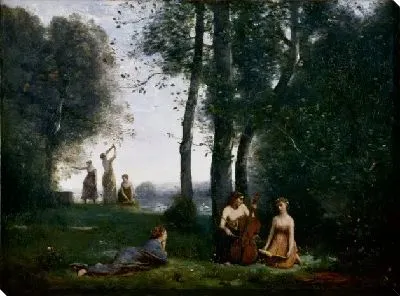 Картина Загородный концерт