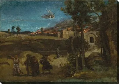 Картина Этюд для "Разрушения Содома"