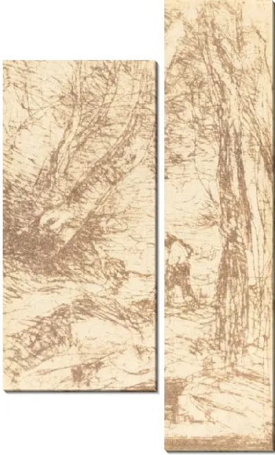 Картина Лесоруб Рембрандта