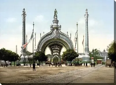 Картина маслом Великий вход, Париж