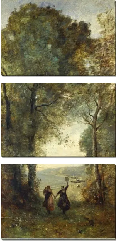 Картина Воспоминание о пляже Неаполя