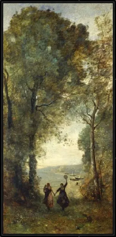 Картина Воспоминание о пляже Неаполя