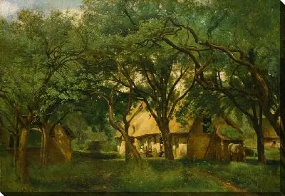 Картина Ферма Тутейн в Онфлере