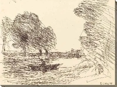 Картина Лодочник