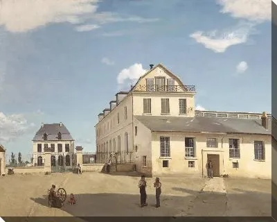 Картина Дом и фабрика месье Анри